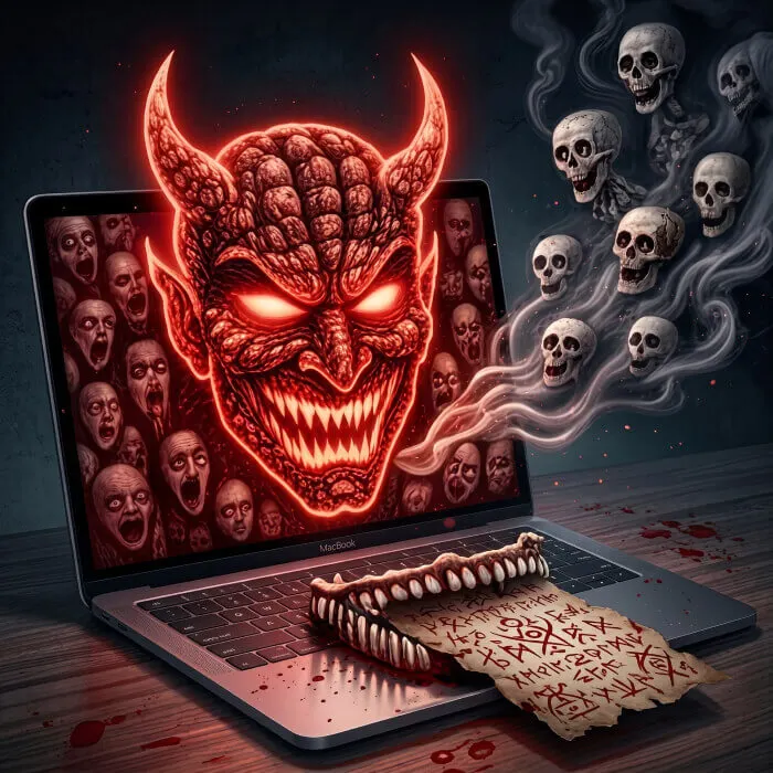 The Subscription of Souls - Psychological Supernatural Dark Web Story Cover Art